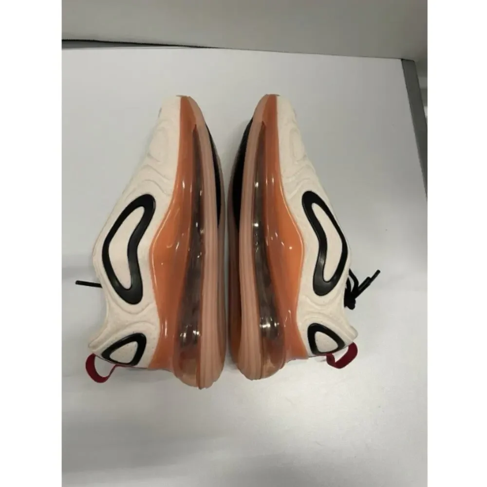 Nike Air Max 720 Light Soft Pink Coral AR9293 602 Size 6 Women Mesh Runner Black